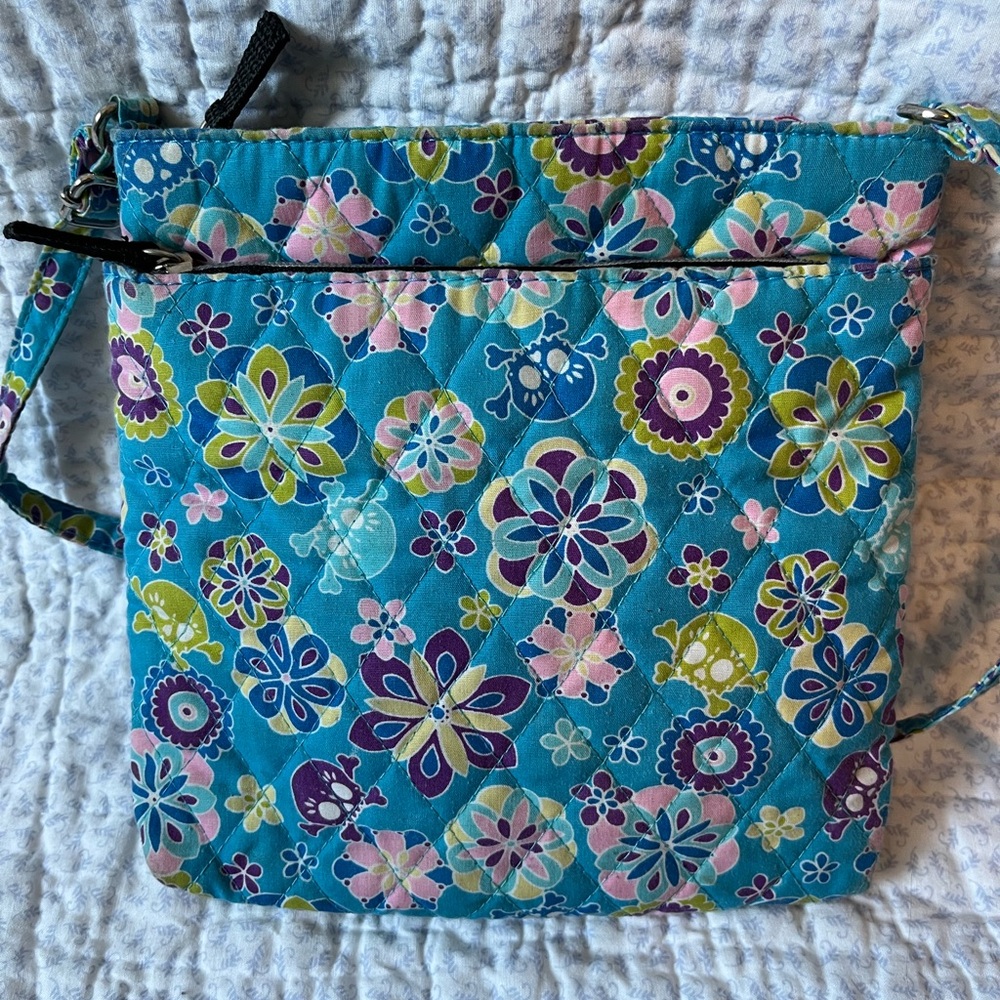 Floral Patterned Crossbody Bag